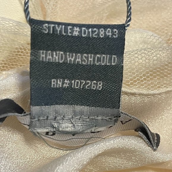 Gracia ivory polka dot chiffon sheer shift dress - Picture 11 of 11